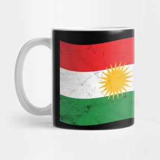 Flag star Free Kurdistan Mug